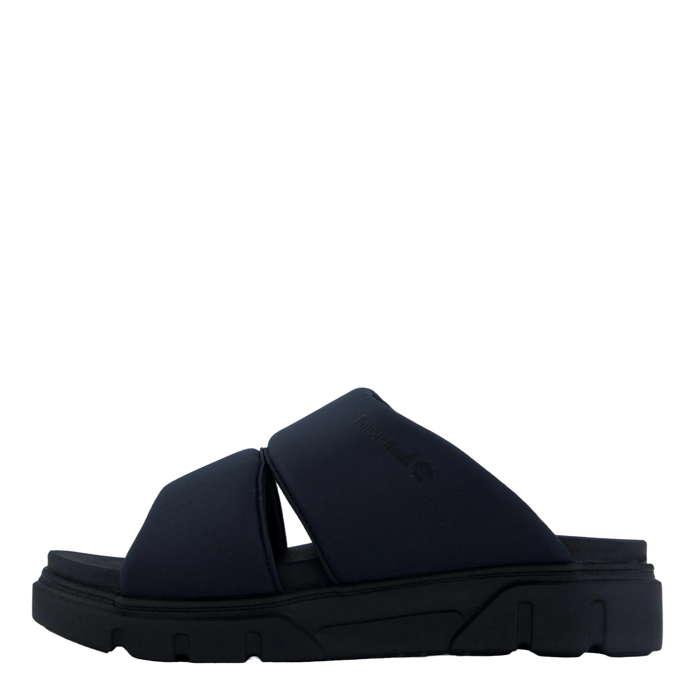 Slide Sandal Greyfield Blk Knit Frenchie Slippers