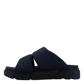 Slide Sandal Greyfield Blk Knit Goku Slippers