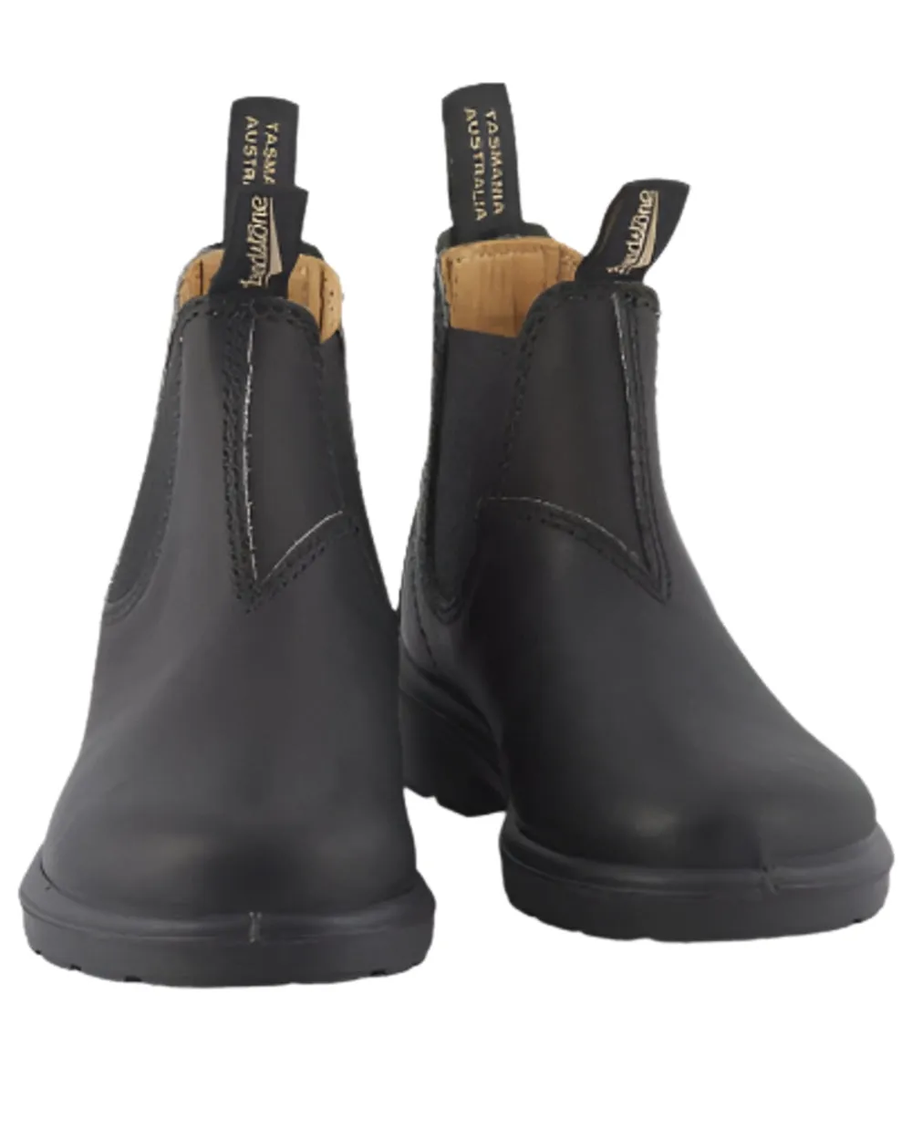 Lug Sole Boots Blundstone Childrens 531 Black Chelsea Boots