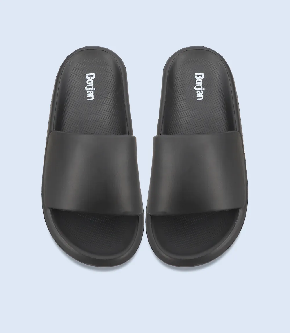 Slippers With Open Toes BM4894-BLACK-Men Sliders