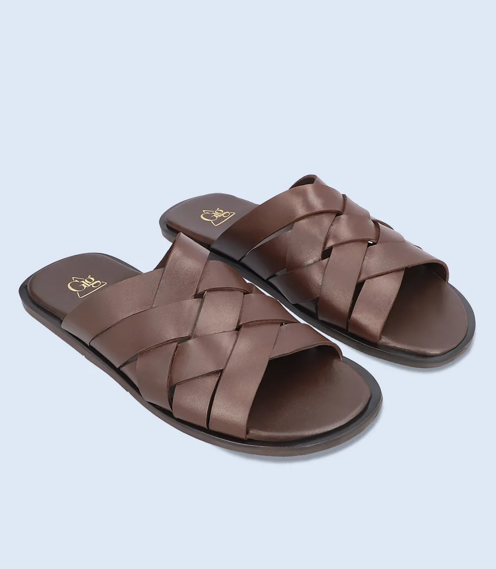 Indoor Outdoor House Slippers BM6188-ESPREESO-Men Slipper