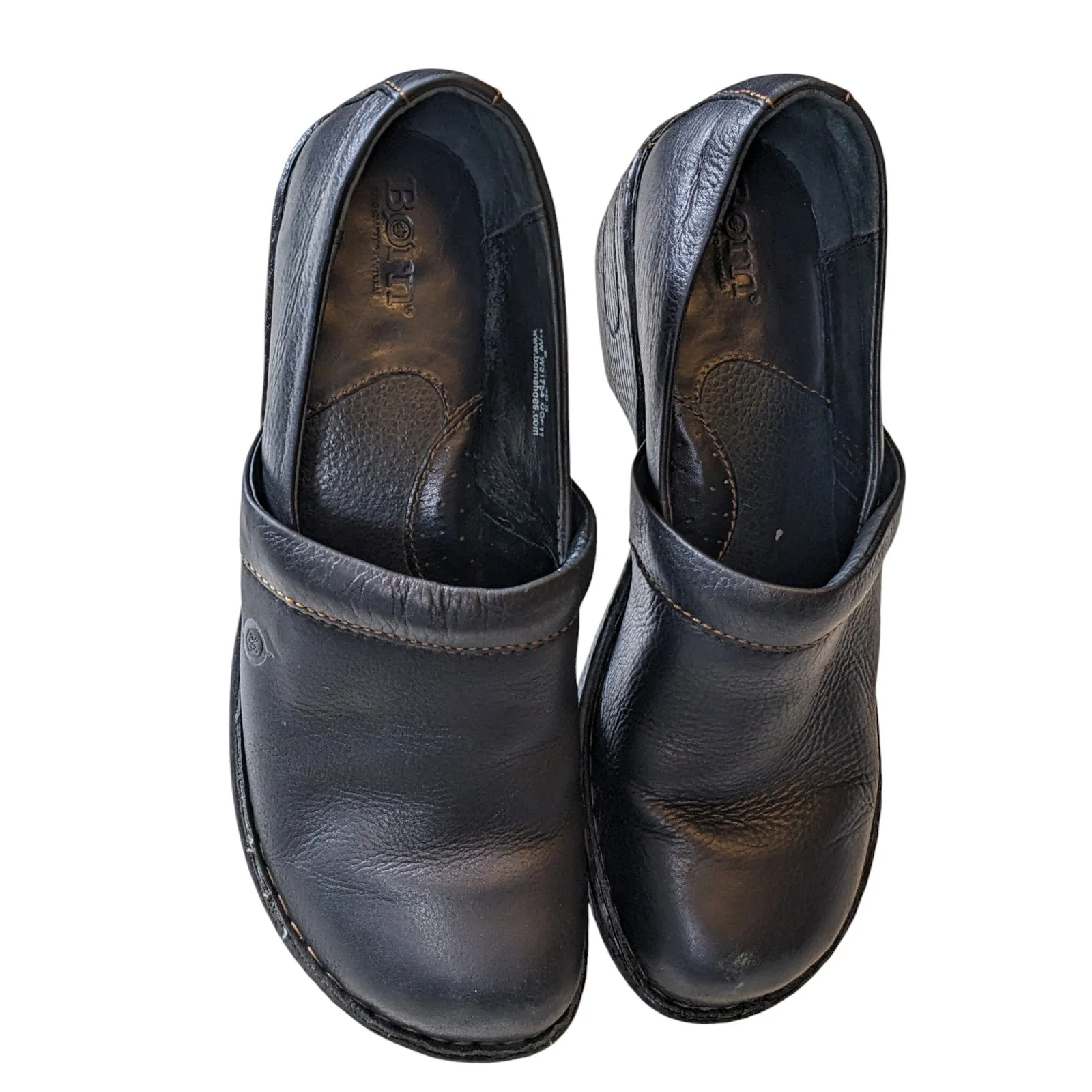 Summer Suede Loafers Born Shoes Women 9M Leather Toby Loafers Slip On Comfort Work Nursing Healthcare