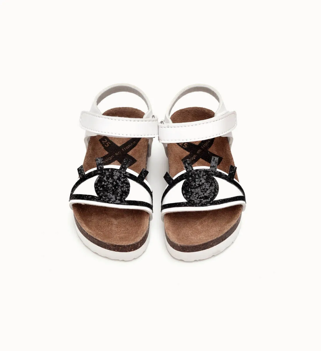 Sandals Church Anaheim Boxbo Galaxy Eyes Sandals - White