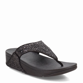 Leather Soft Coral Path Women's FitFlop, Lulu Thong Sandal