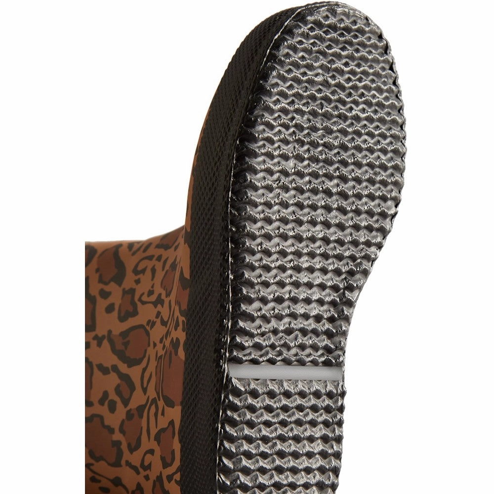 Neutral Build Abrasion-resistant Hunter Big Kids Original Leopard Print Boot