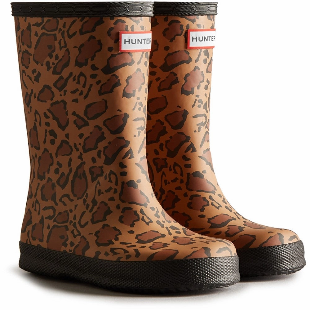 Industrial Site Hunter Big Kids Original Leopard Print Boot