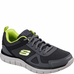 Calorie burn Upper mesh resists tearing under frequent wear Skechers Track Bucolo Sport Shoes