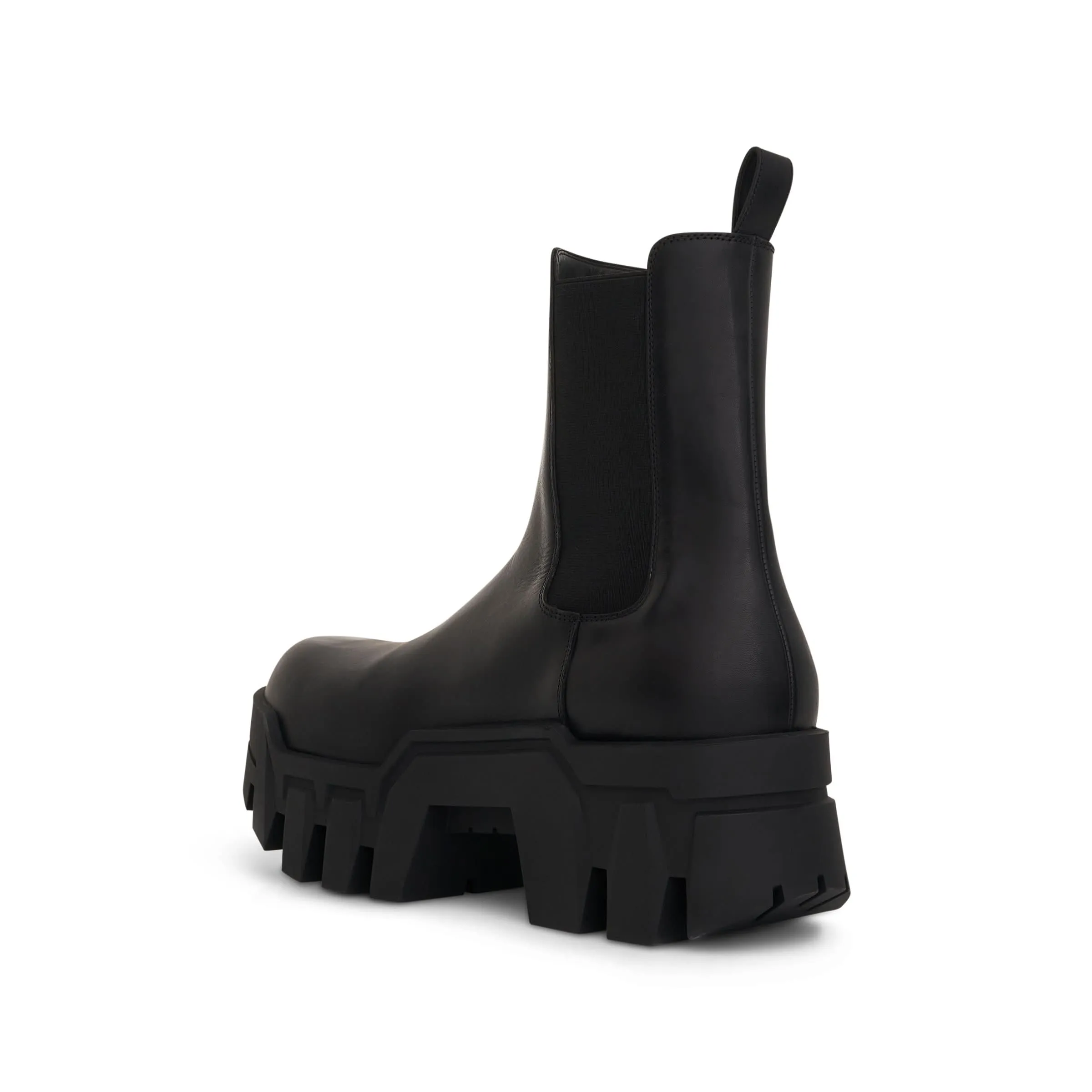 Bulldozer Chelsea Boot in Black High Heel Platform Boots