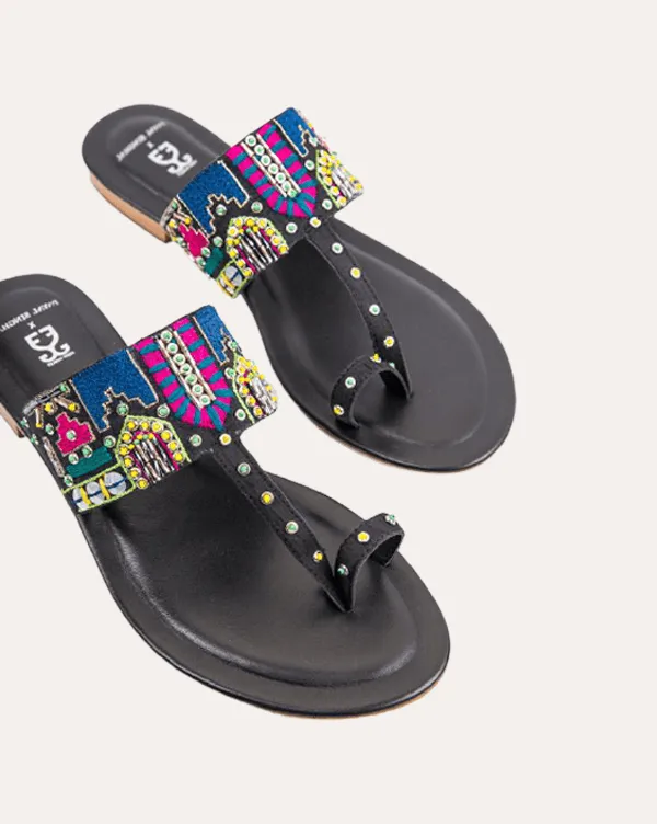 Campa : Kolha Flats - Payal Singhal X Fizzy Goblet Shoe Flats For Sale