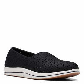 Tongue Padded Slip On Foot Hugging Women's Clarks, Breeze Emily Slip-On