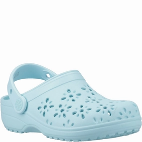 Chic Simplicity Crocs Toddler Classic Floral Cut Out Clog