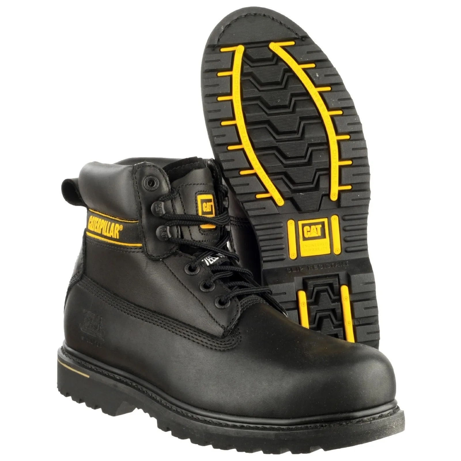 Caterpillar Holton S3 Safety Boot Most Comfortable Western Work Boots