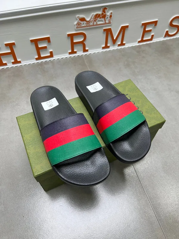 Pua Slippers YGS08 Women and Man Leather Slippers 36-45 Shoes with Box