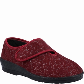GBS Med Geraldine Ladies Classic Slippers Adjustable lacing