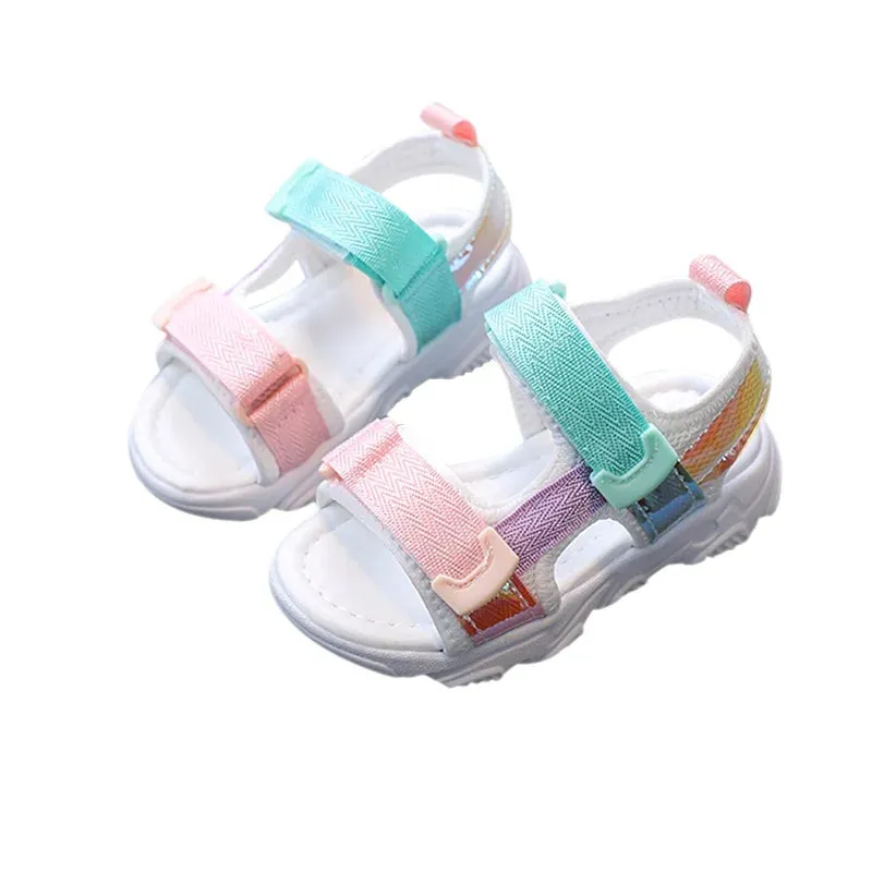 Baretraps Sandals Children's Soft Comfy Sandals Non-Skid Soles Kids Sandals for Baby Girls Children Beach Shoes