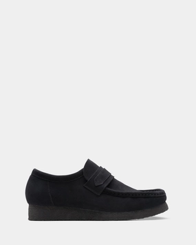 Wallabee Loafer (m) Black Suede Walk Proud