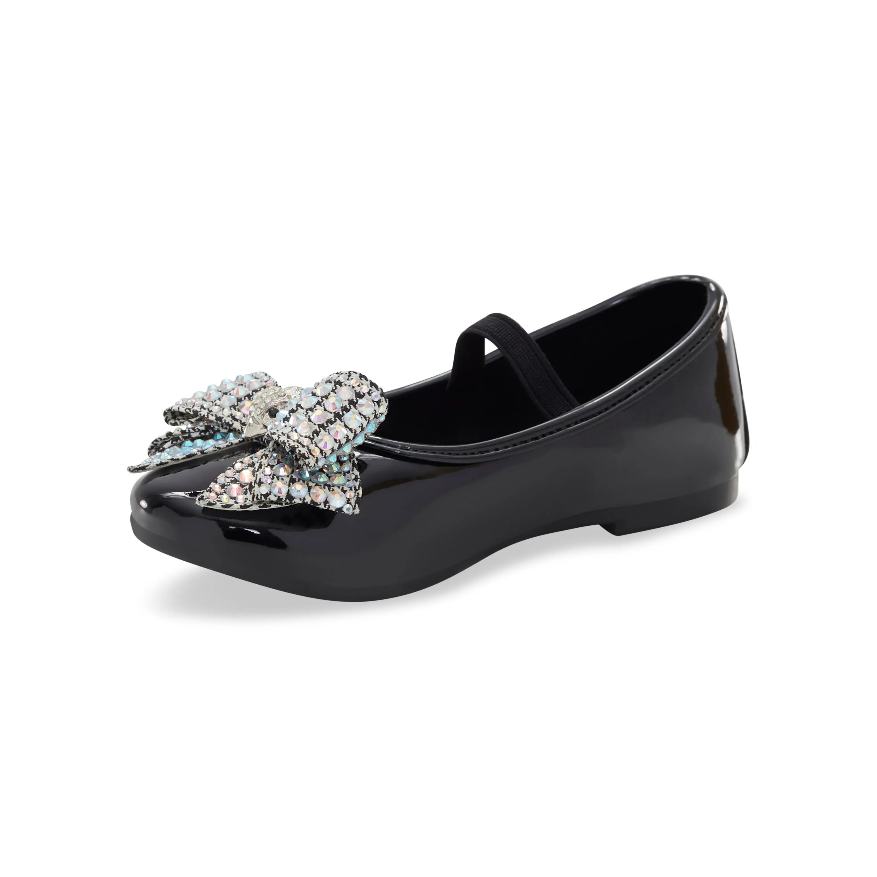 Corgi Slippers Mini Kensington Ballet Flat - Little Kid Black Patent