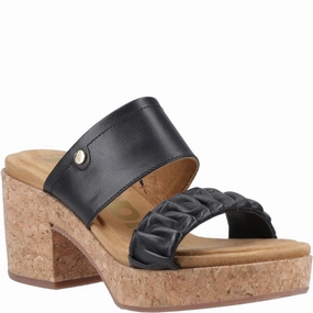 Hush Puppies Poppy Ruched Slide Shape Spark