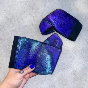 Adidas Ultraboost 21 Running Shoe Classique Shoe Protector - Mermaid Purple / Blue - 8 INCH