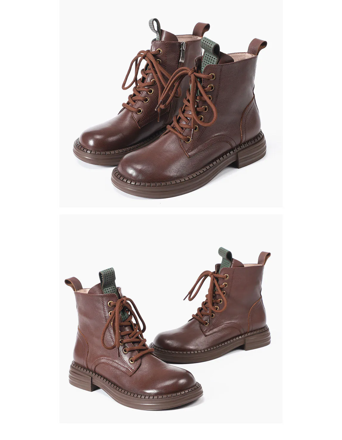 Adidas Mellow Shoes Wide Toe Box Non-slip Leather Retro Ankle Boots