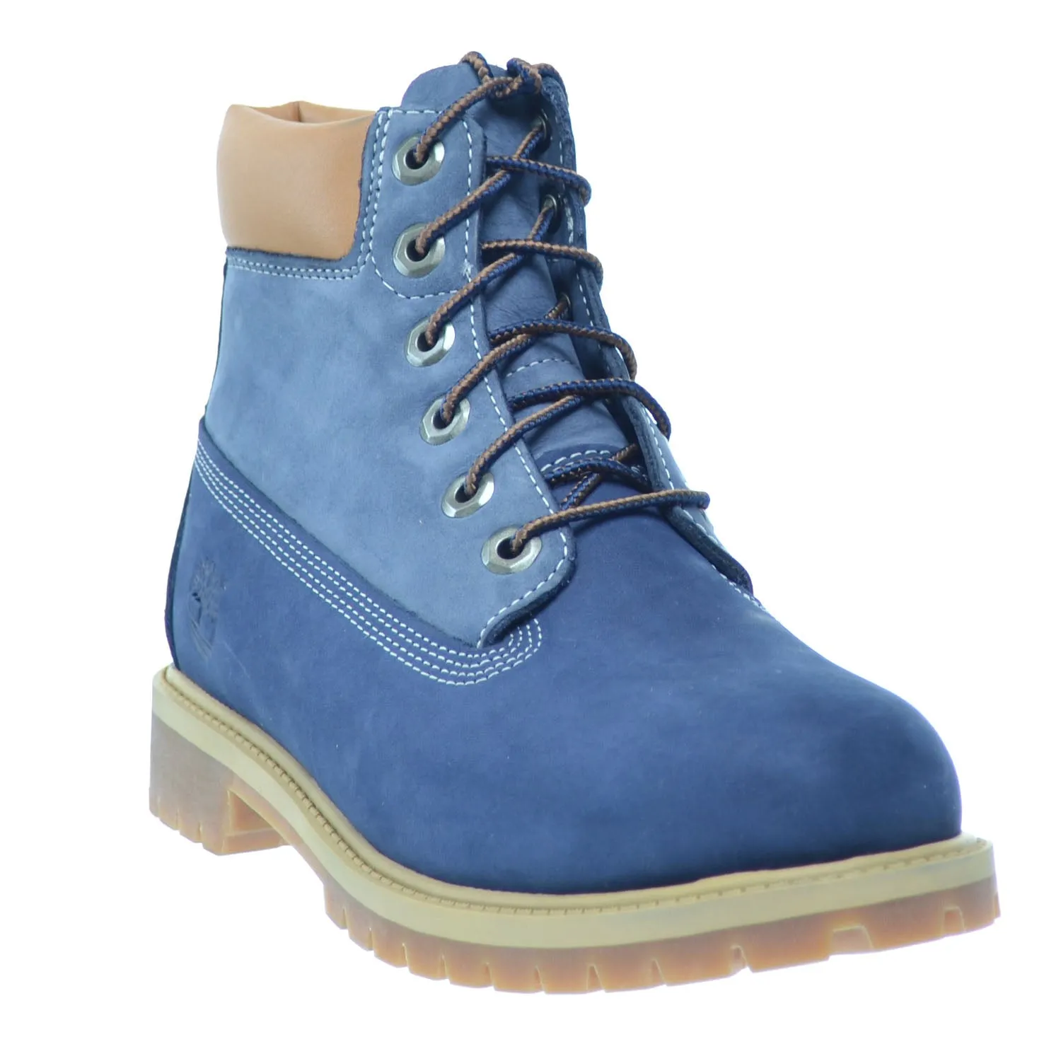 Hoka Toa Hiking Boots Timberland 6Inch Premium Big Kids Waterproof Boots Blue/Light Blue