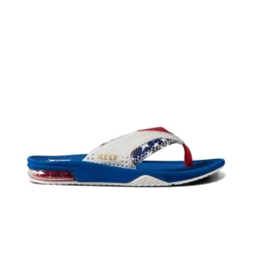 Reef Kids Fanning - Red White & Blue Sandals For Work