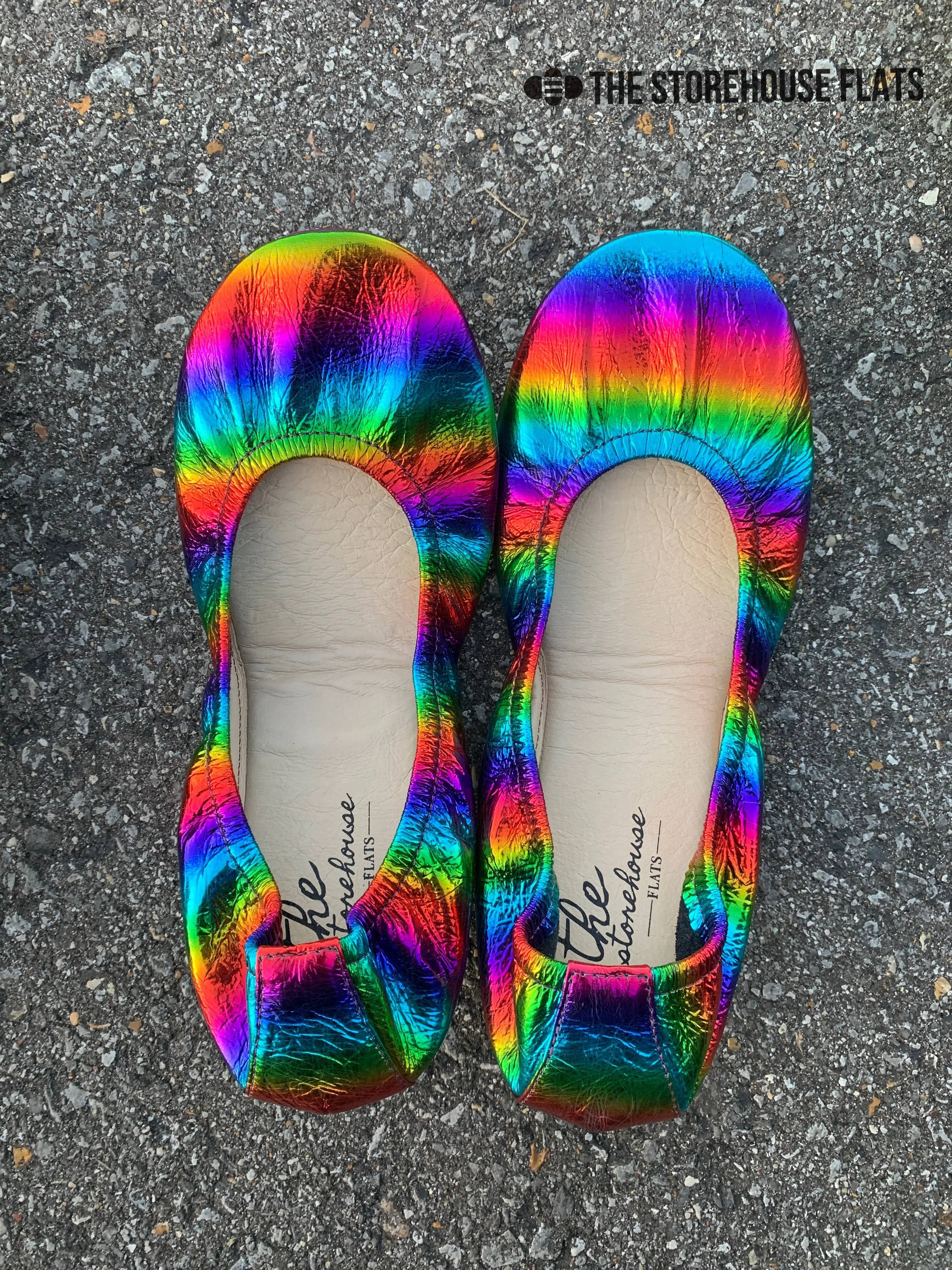 IN STOCK Rainbow Storehouse Flats Going Out Flat Shoes