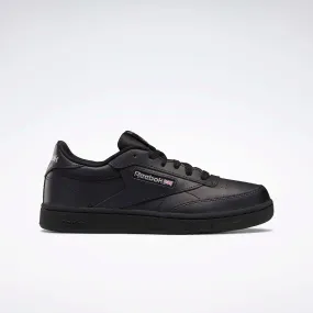 Club C Shoes - Grade School Black/Charcoal-Int K Swiss Tennis Shoe