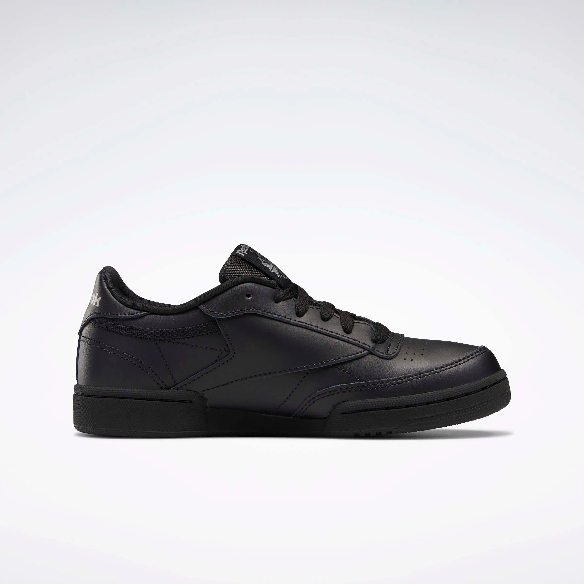 Club C Shoes - Grade School Black/Charcoal-Int Samba Tennis Shoes