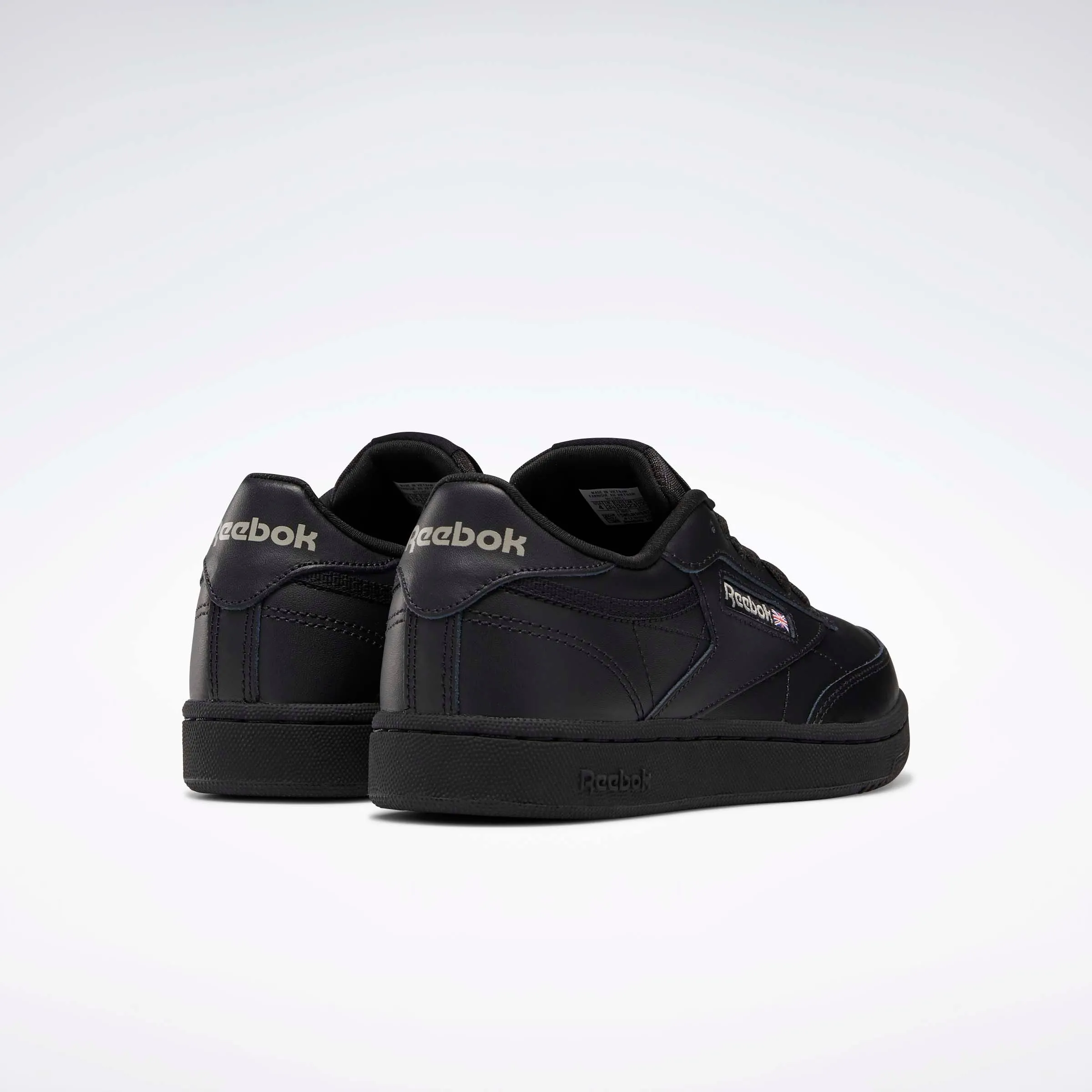 Club C Shoes - Grade School Black/Charcoal-Int Neutral Tennis Shoes