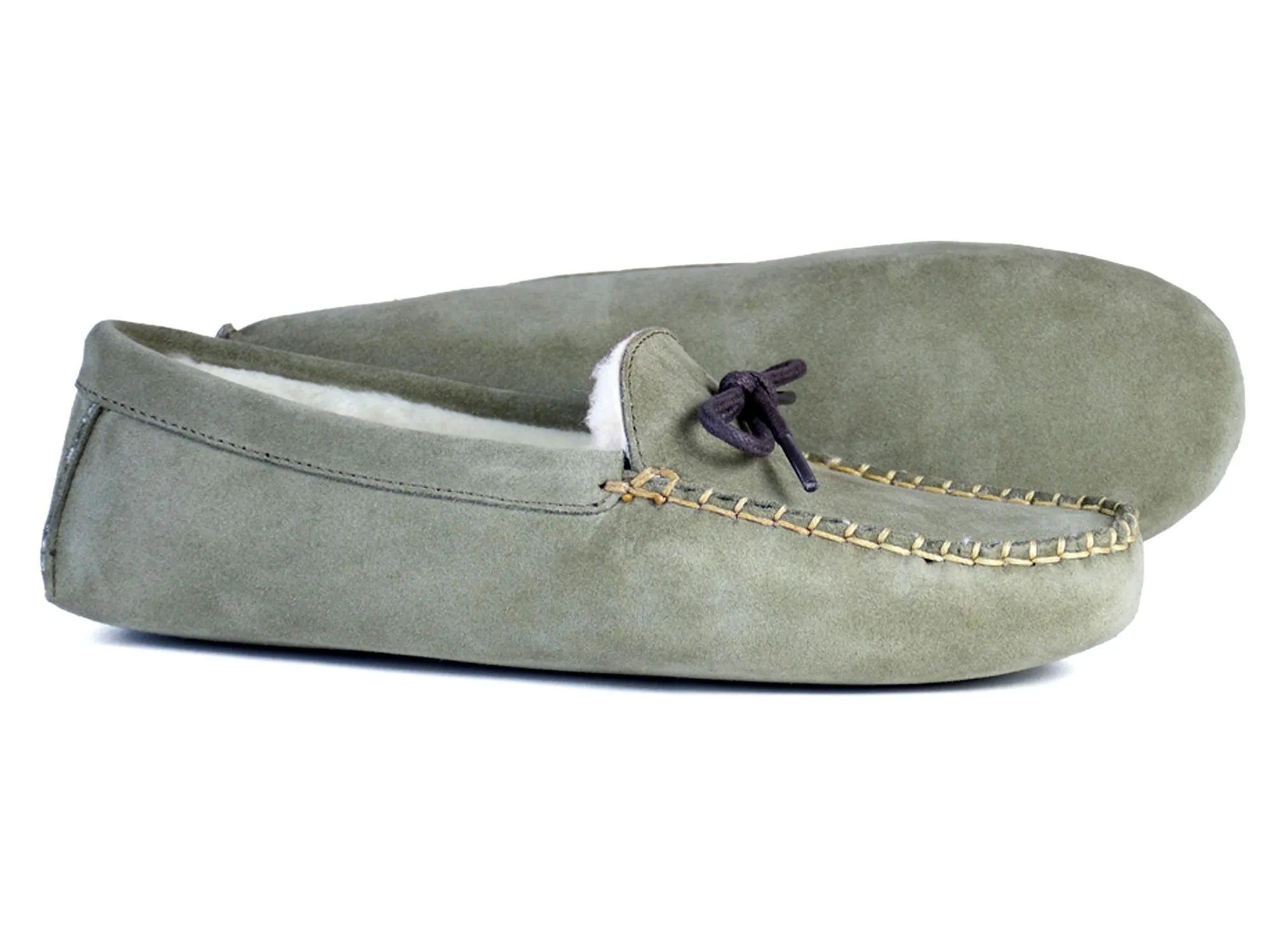 Original Adidas Shoes COCOPAH Ladies Stone Suede Fur Lined Slipper by Orca Bay