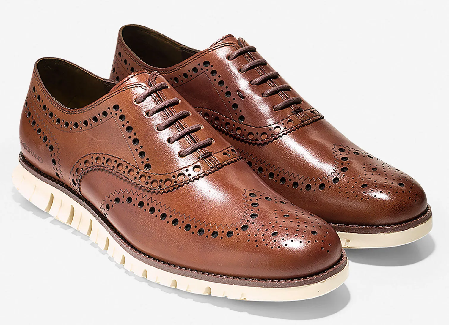 Cole Haan ZERGRAND Wingtip Oxford Men Dress Shoes Men