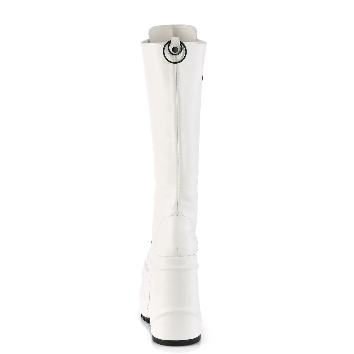 Best Work Boots Insulated 6 Inch Wedge Platform WAVE-200 White