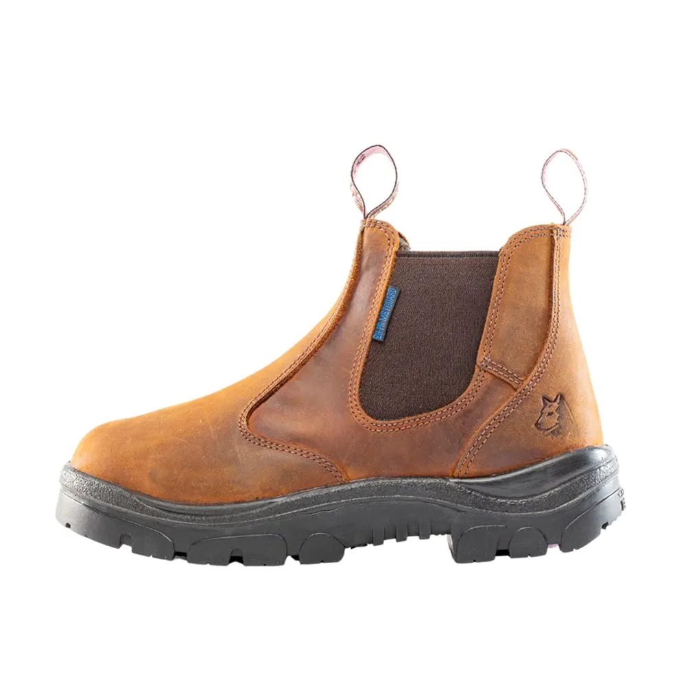 Hobart Metguard 6 Inch Puncture Resistant Wide Steel Toe Work Boots Cinch Lace Up Work Boots