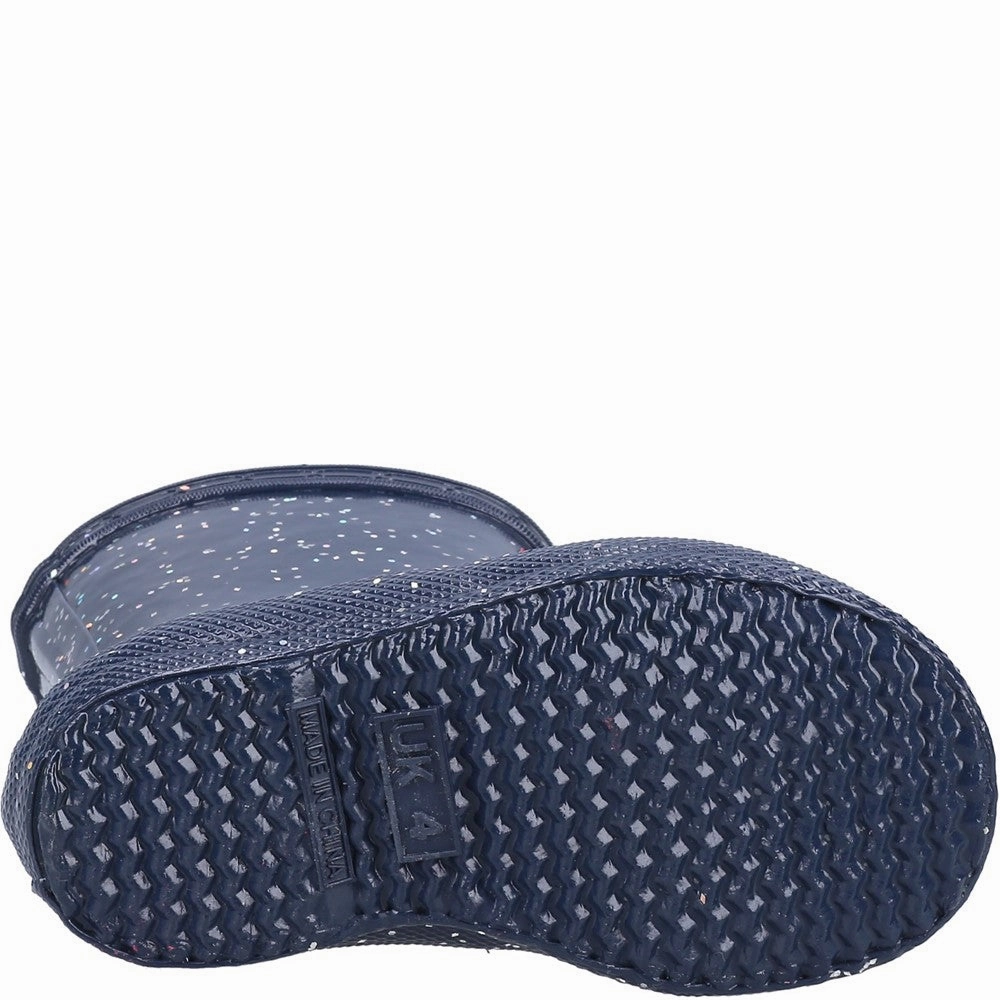 Hunter Kids First Classic Giant Glitter Rain Boots Classic Comfort Street Style