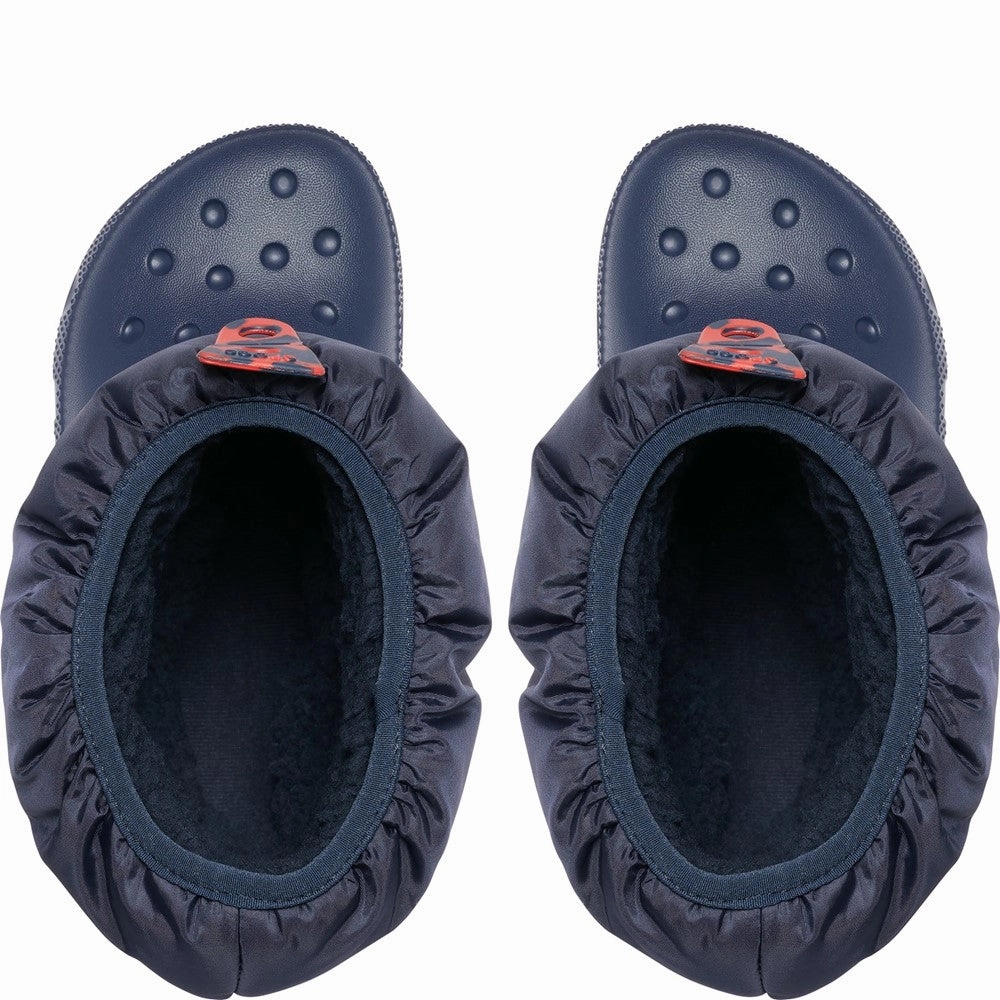 Crocs Toddler Classic Neo Puff Boot Anti microbial City Utility