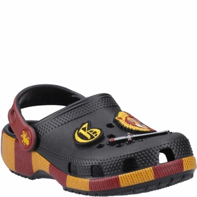 Wrap Tie Open Form Crocs Kids Gryffindor Classic Clog