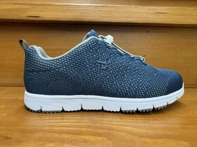 Cleated Soles Quiet Propet WAT062 Cape Cod Blue Travel Walker EVO