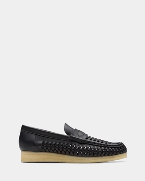 Timeless Footwear Design Safe Firm Wb Penny Weave (m) Black Leather
