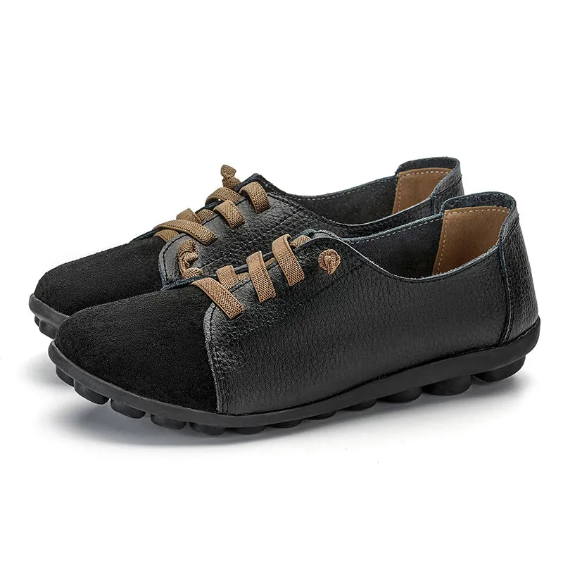 Loafers Cranberry Township Genuine Leather Shoes Woman Autumn Ladies Shoes Ballet Flats Sneakers Women Oxford Shoes Moccains