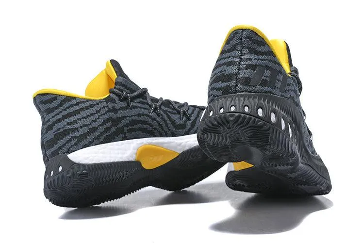 Adidas 2017 Crazy Explosive Low Primeknit Black Yellow Saucony Vs Asics