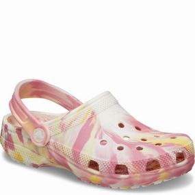 Classic Footwear Urban Gear Crocs Toddler Classic Marbled Clog