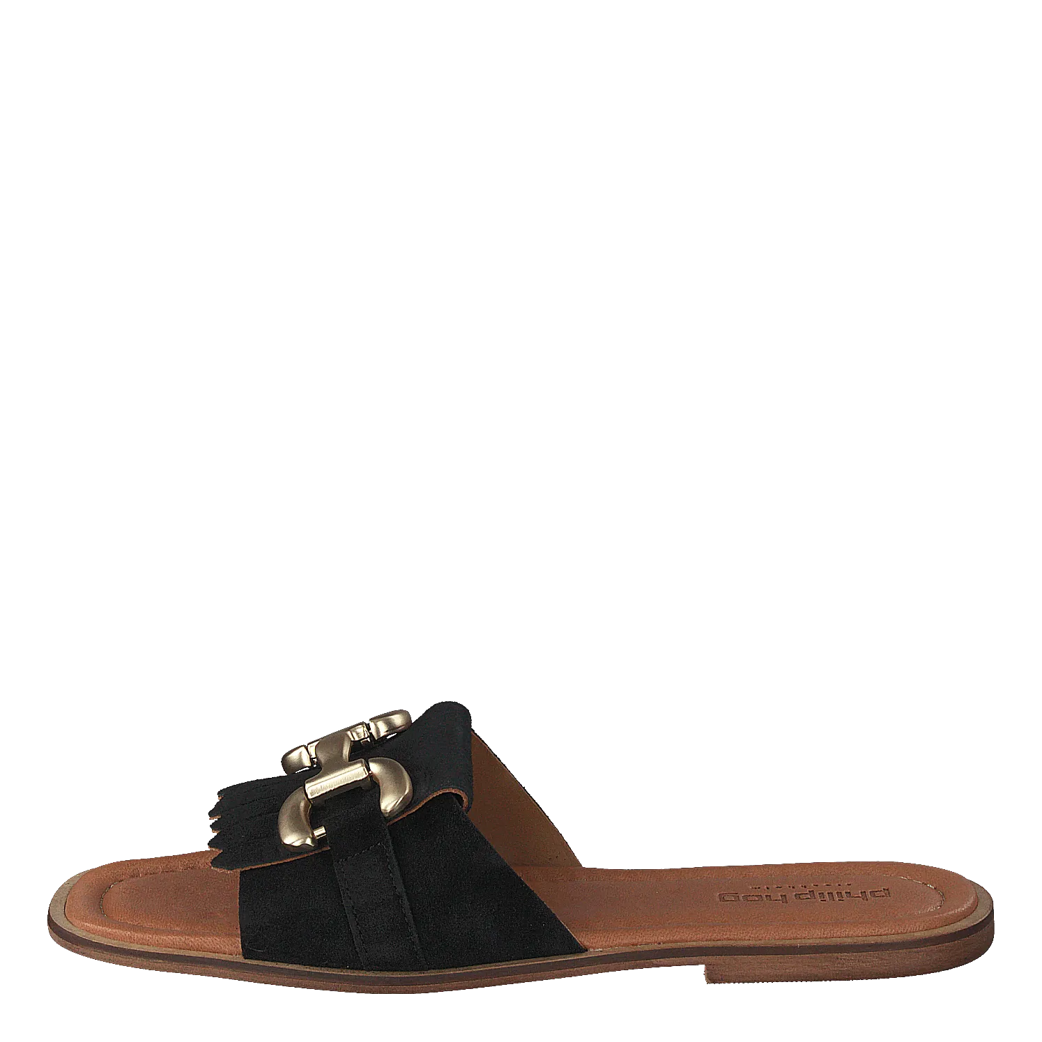 Svea Black Snow White Slippers