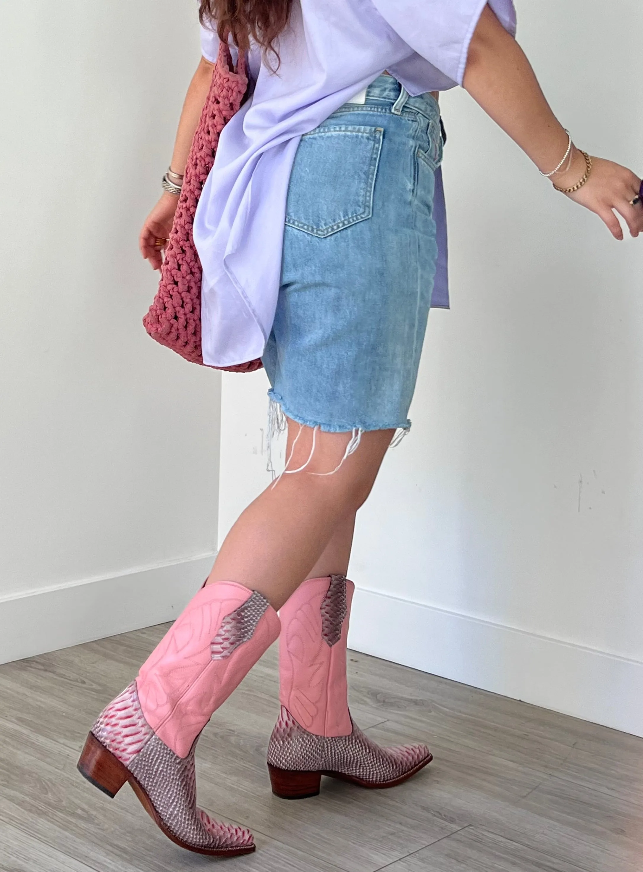 Work Boots Coupons Como la Flor (Pink Boots)