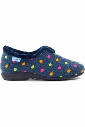 Lunar Studio Navy Full Slipper KLA220 Smooth Fit