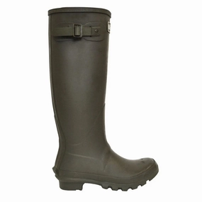 Barbour Womens Bede Wellington Olive City Comfort Utility Boots