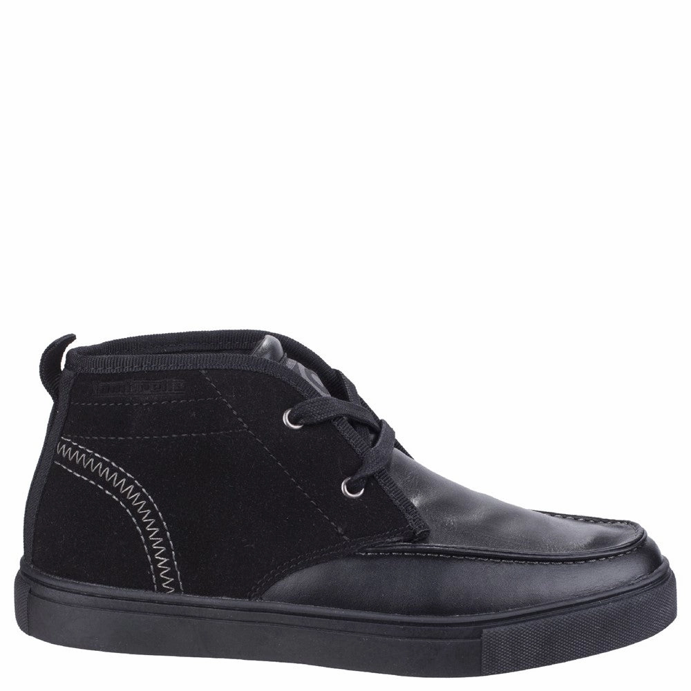 Brogue Detail Lambretta Chukka Lace Ankle Boot