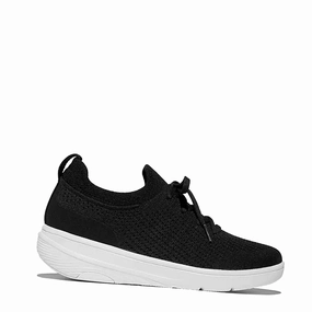 Relaxation Shoes Women's FitFlop, SUPER-Q Knit Slip-On Laced Sneaker