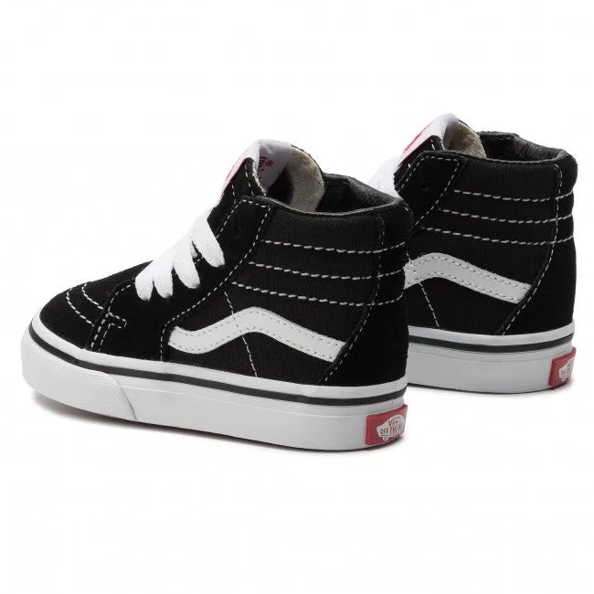 Vans SK8-Hi Black/True White - Kids Dress Up Tennis Shoes