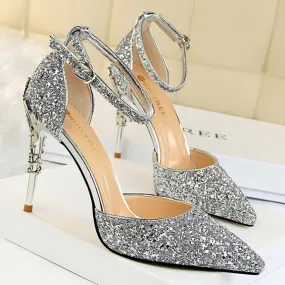 Scorpion High Heels Woman Pumps Sequins High Heels Women Shoes Fashion Ladies Shoes